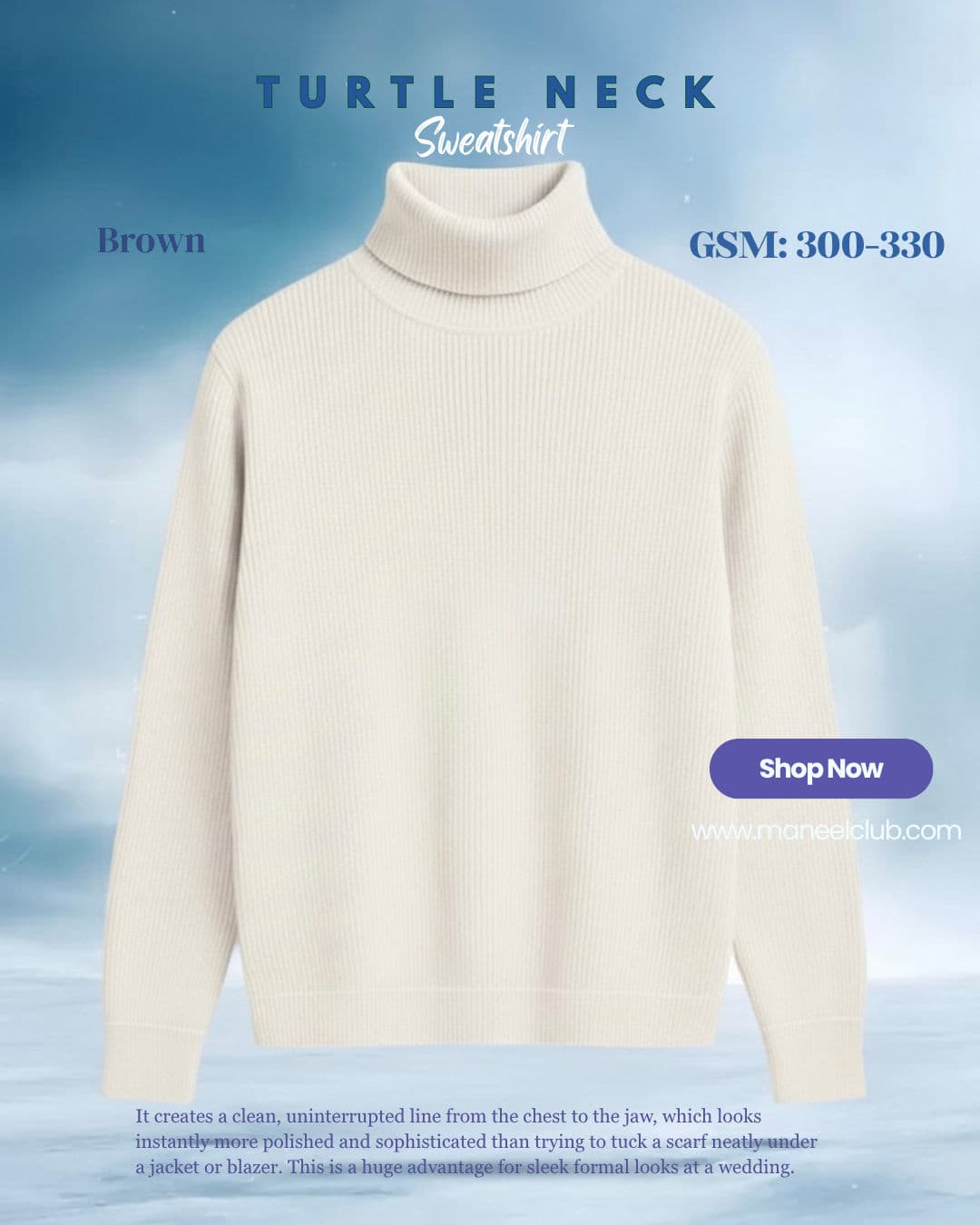 Turtleneck Sweatshirt  - Thumbnail 5