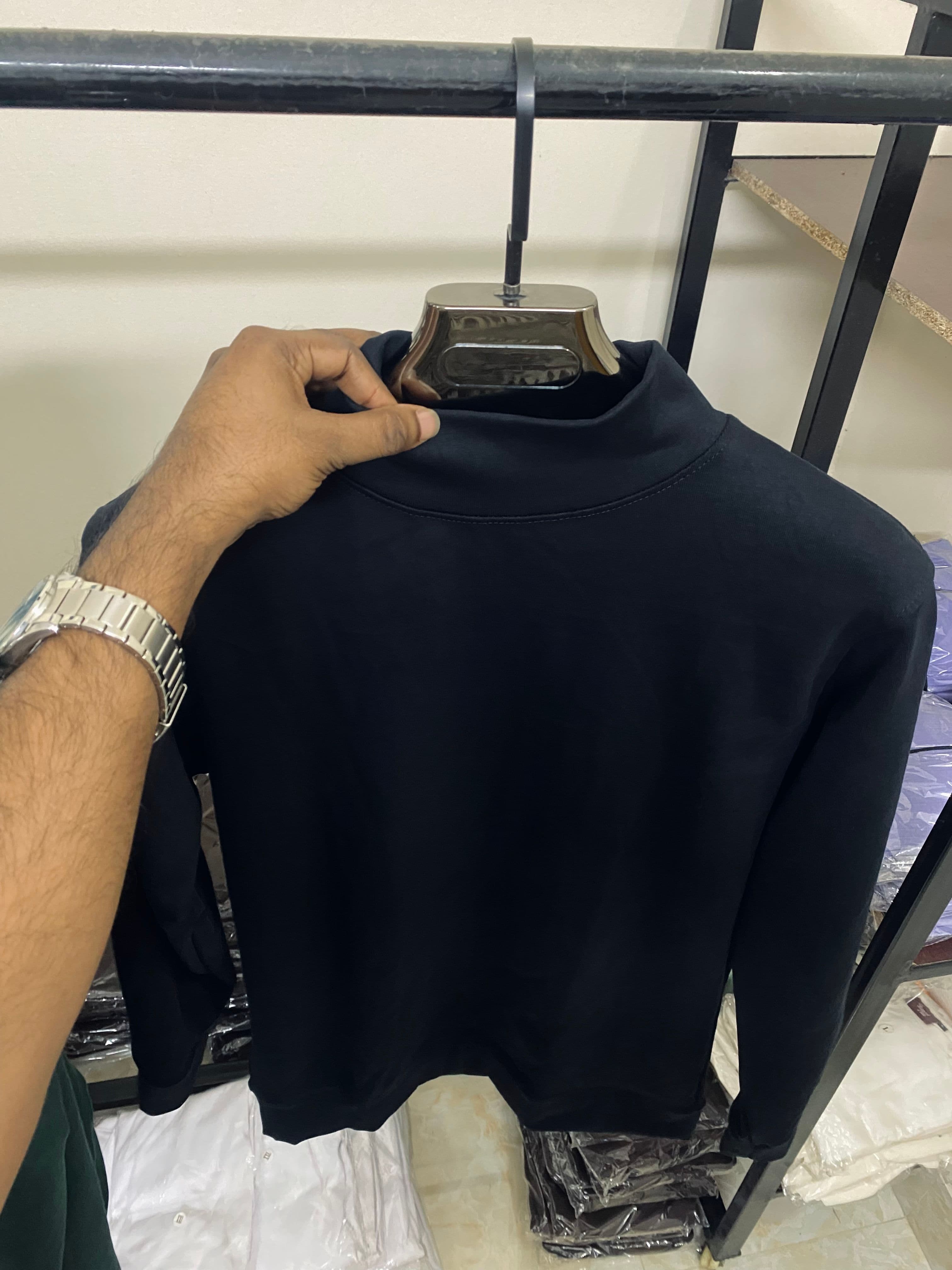 Mockneck Old money Sweatshirt  - Thumbnail 4