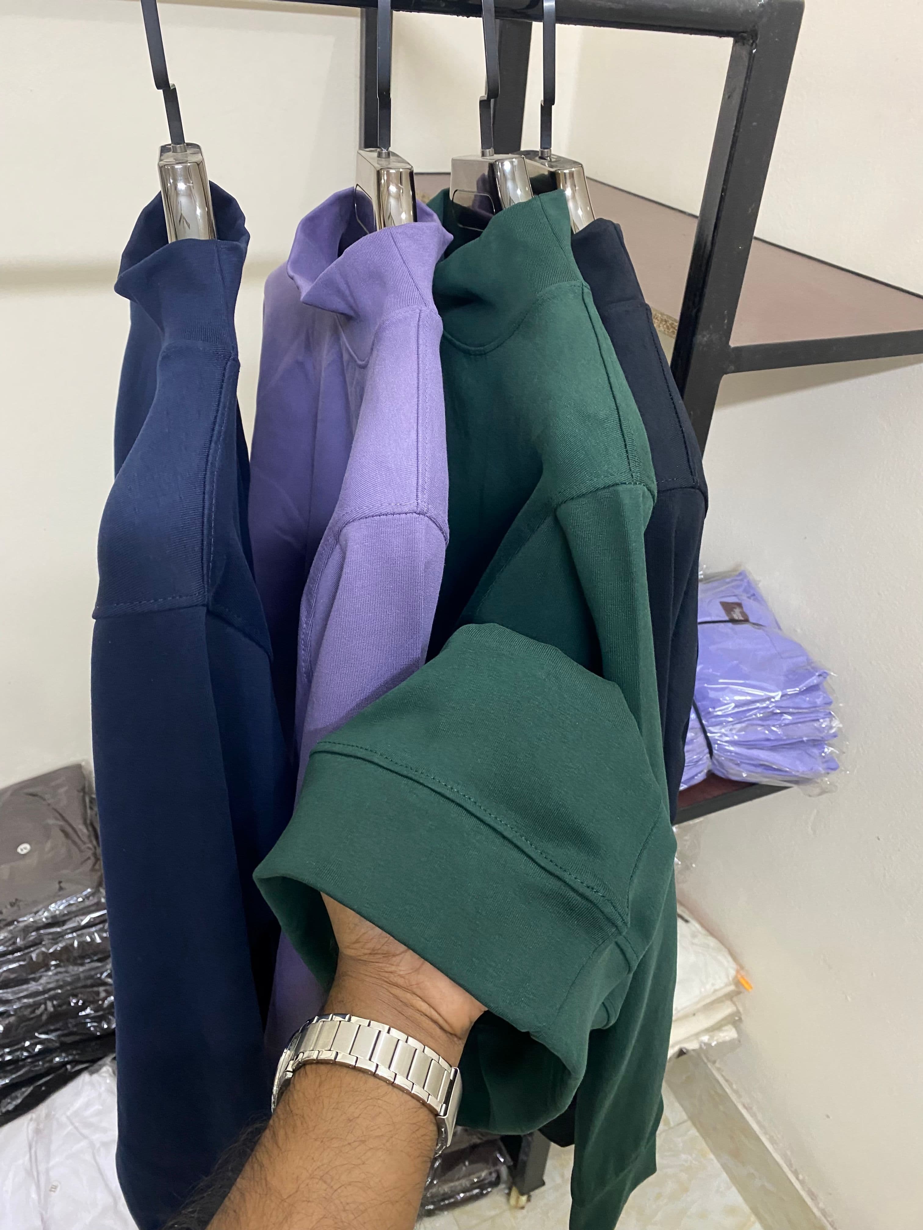 Mockneck Old money Sweatshirt  - Thumbnail 5