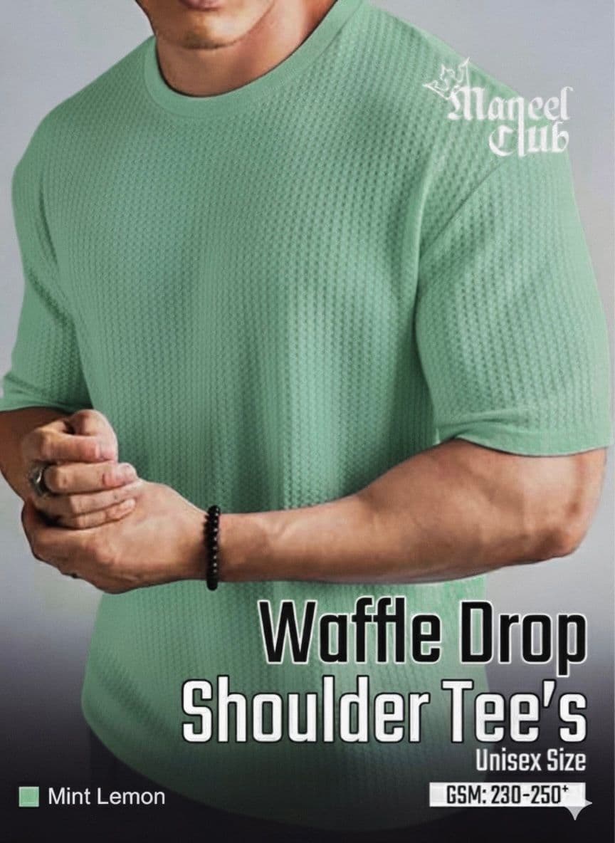 Waffle Drop Shoulder - Thumbnail 11