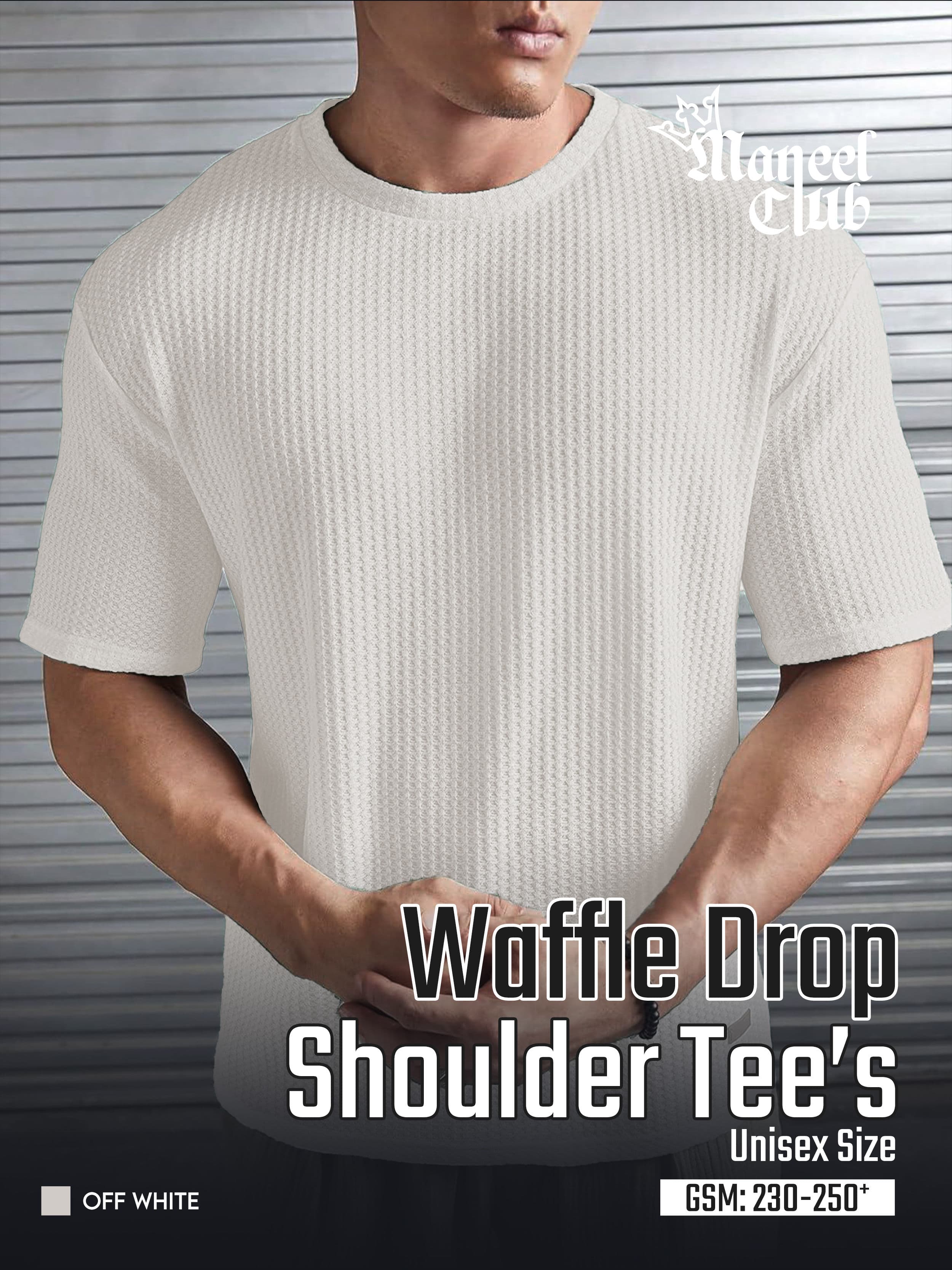 Waffle Drop Shoulder - Thumbnail 14