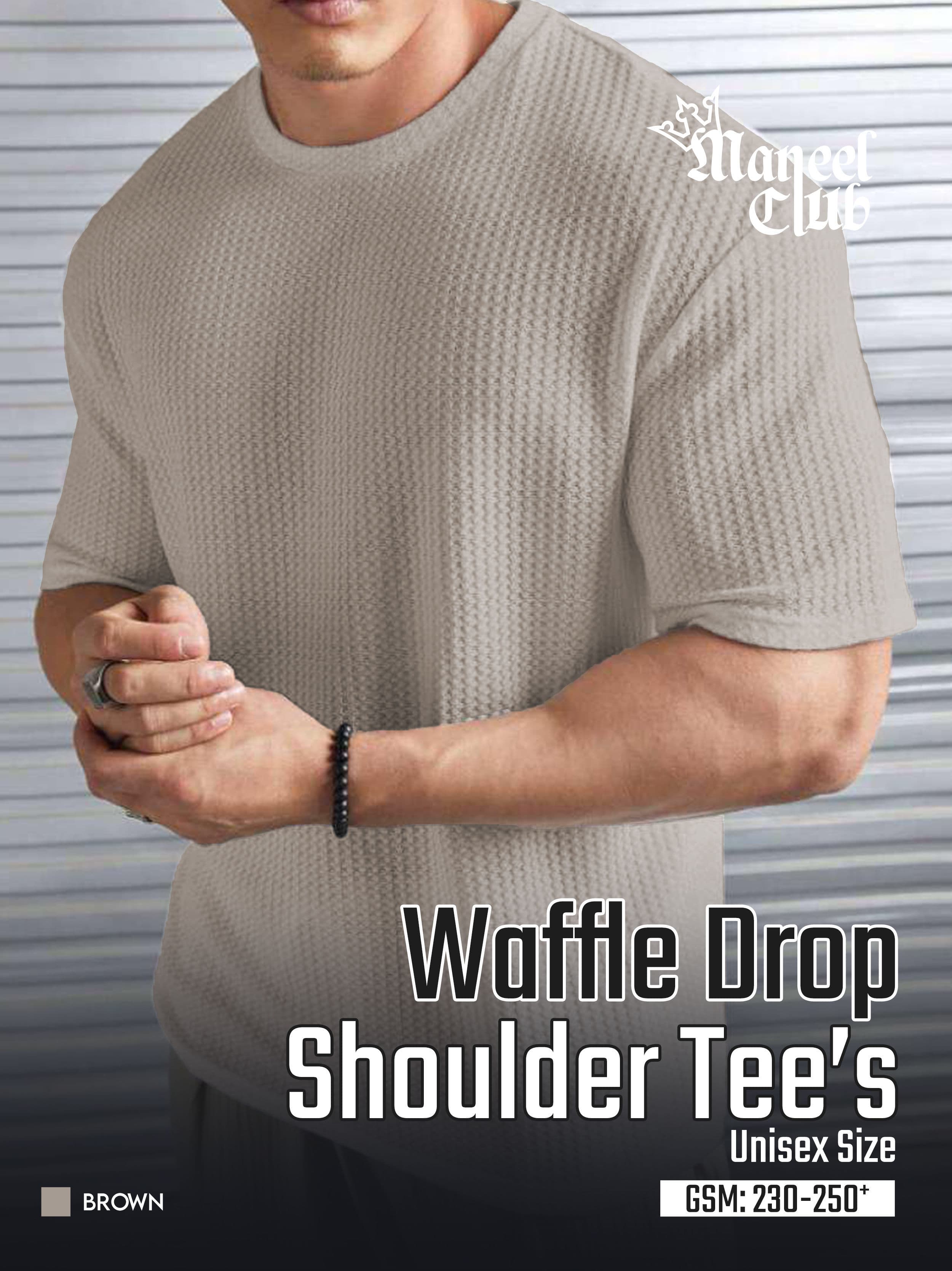 Waffle Drop Shoulder - Thumbnail 9