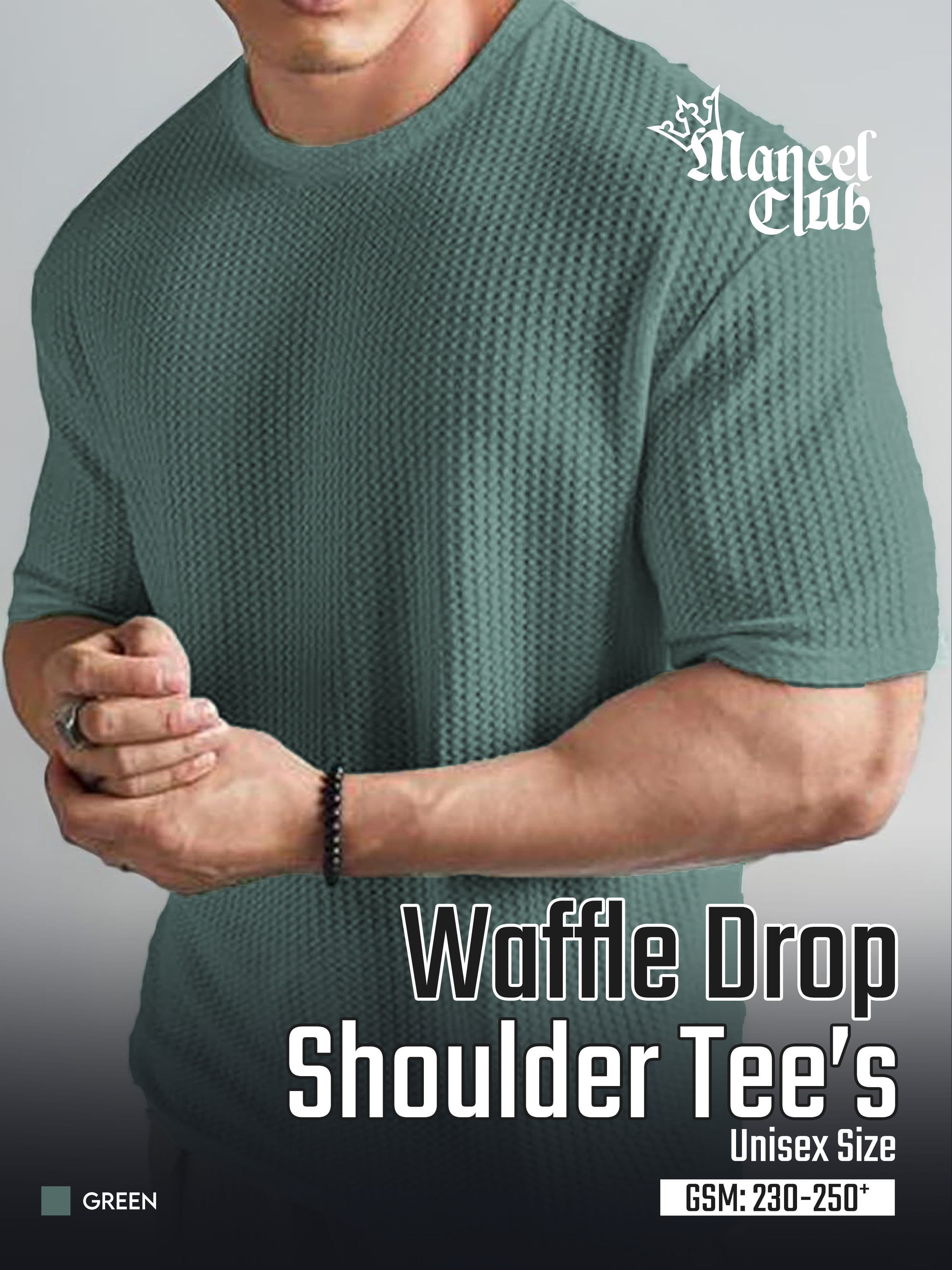 Waffle Drop Shoulder - Thumbnail 17
