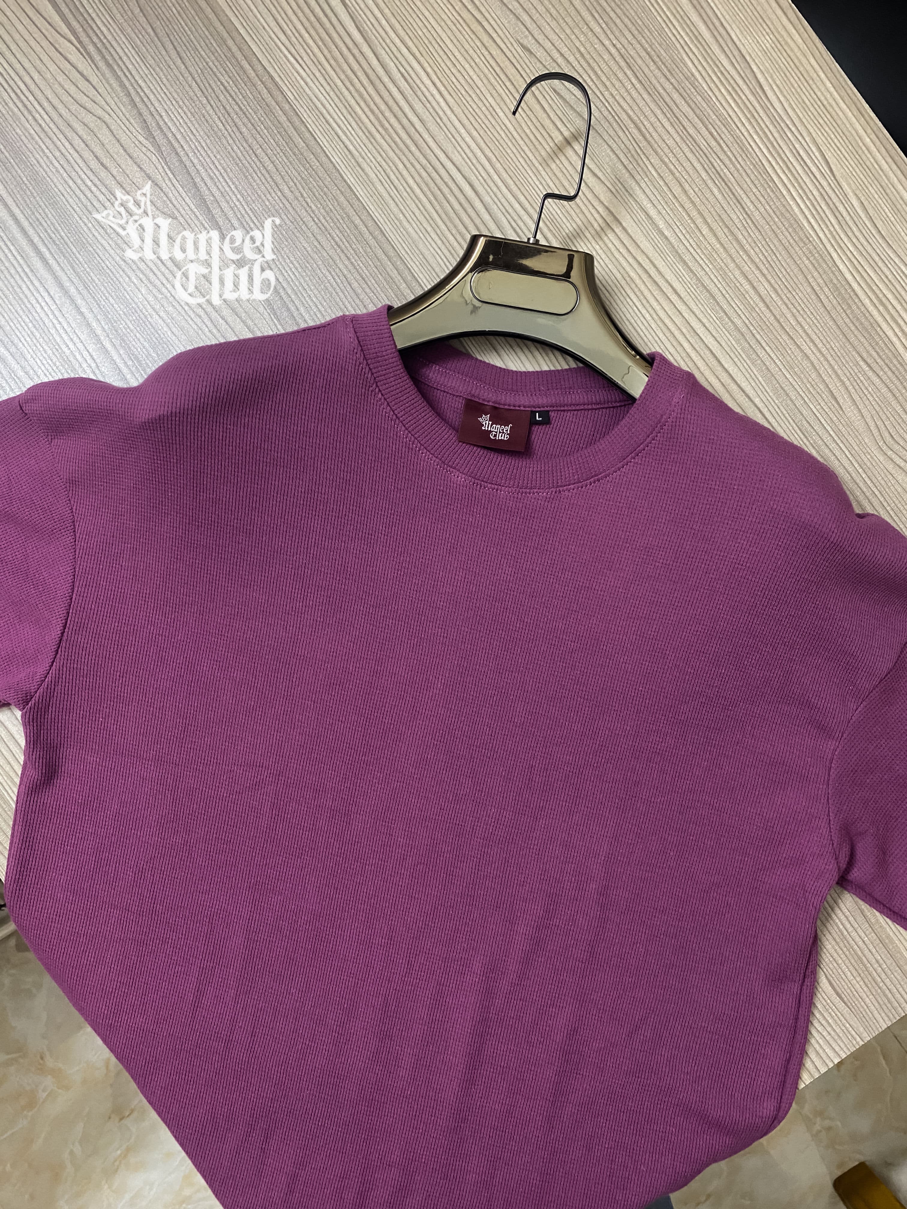 Waffle Drop Shoulder - Thumbnail 4