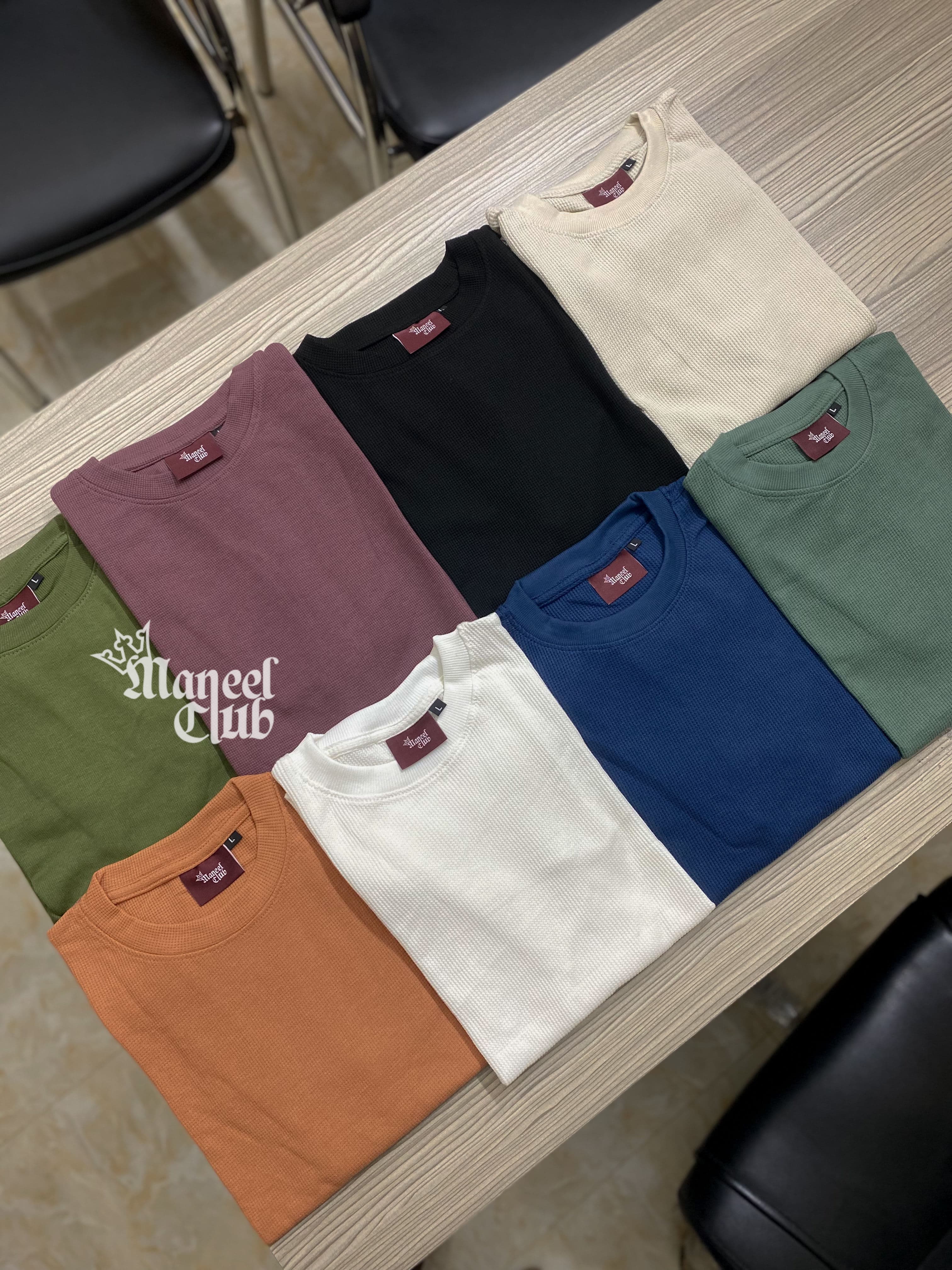 Waffle Drop Shoulder - Thumbnail 5