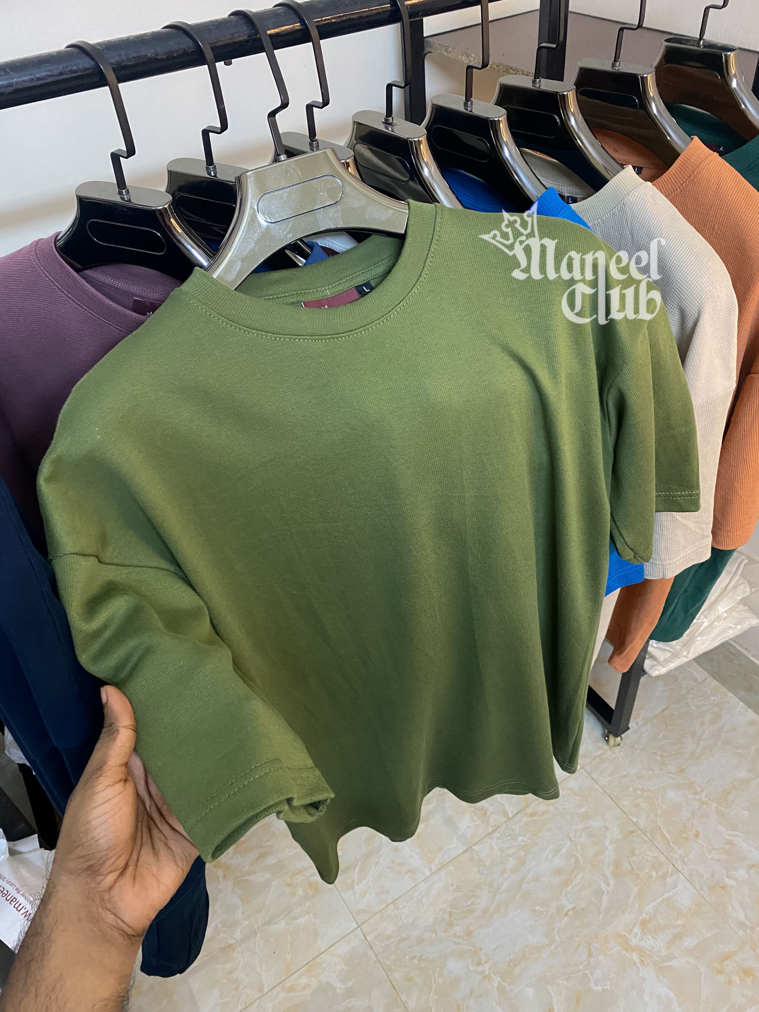 Waffle Drop Shoulder - Thumbnail 6