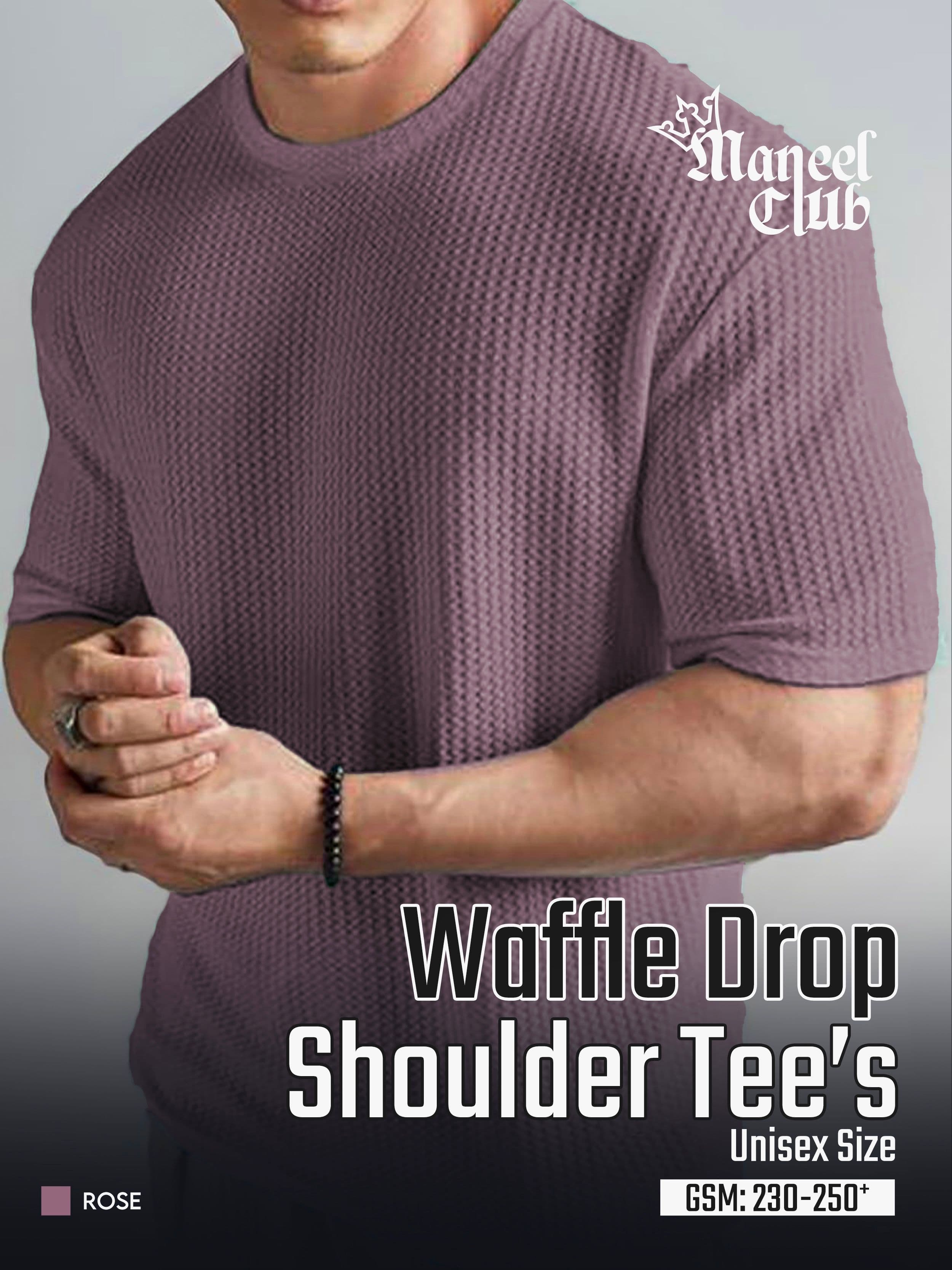 Waffle Drop Shoulder - Image 1