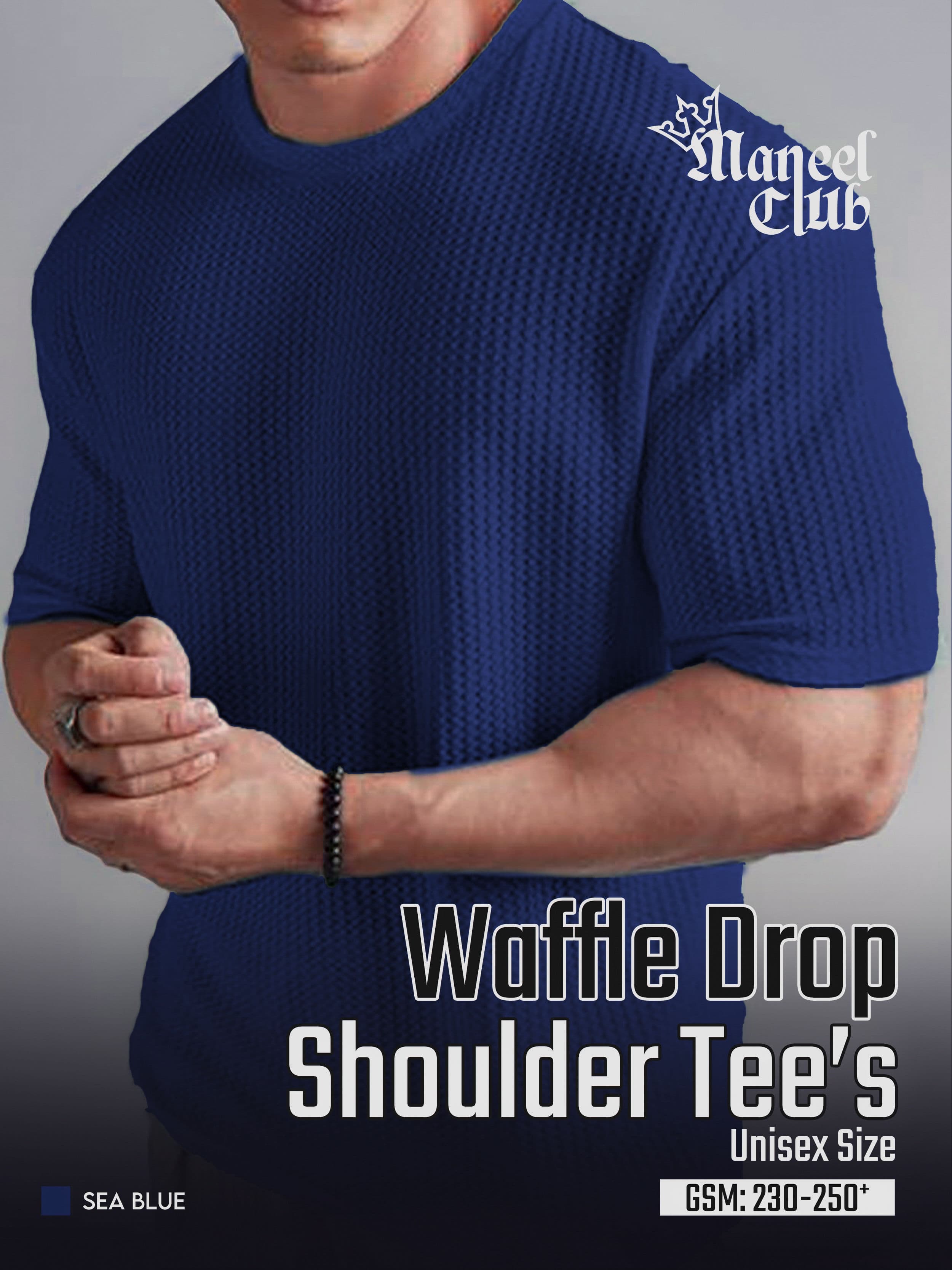 Waffle Drop Shoulder - Thumbnail 17