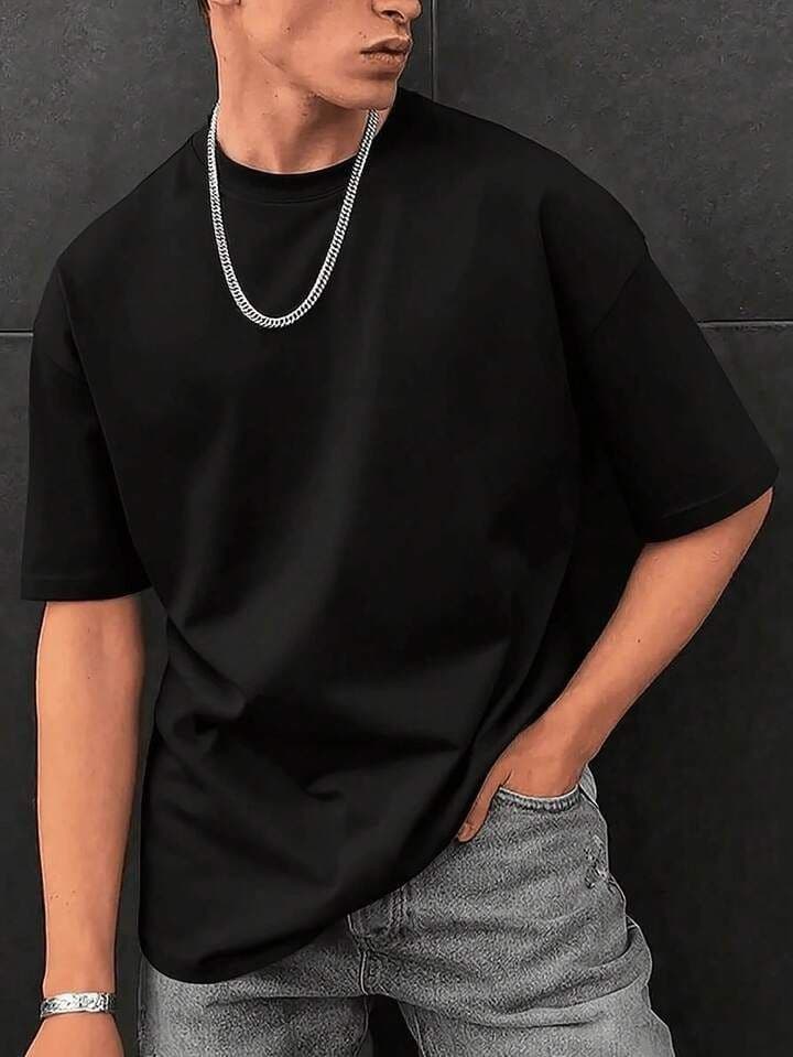 Heavyweight Essential Drop Tee - Thumbnail 10