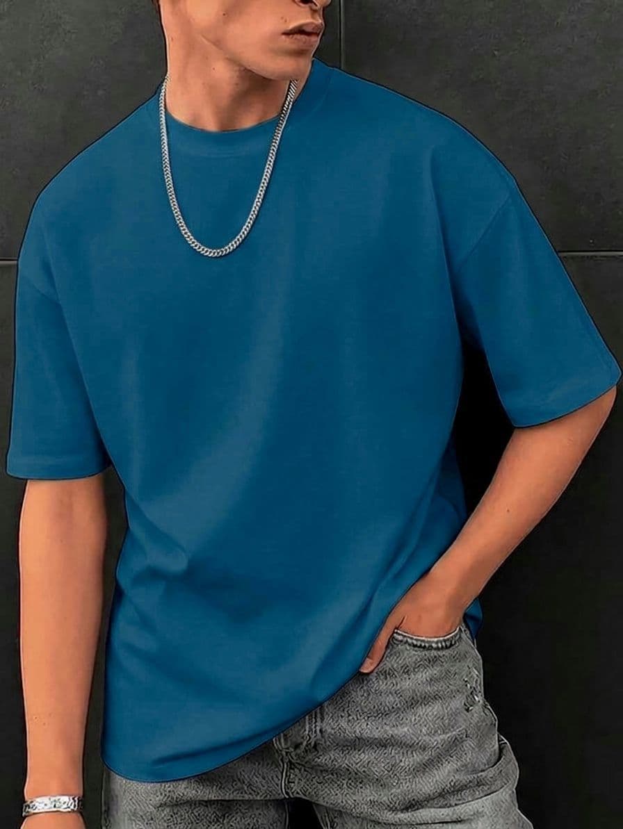 Heavyweight Essential Drop Tee - Thumbnail 12