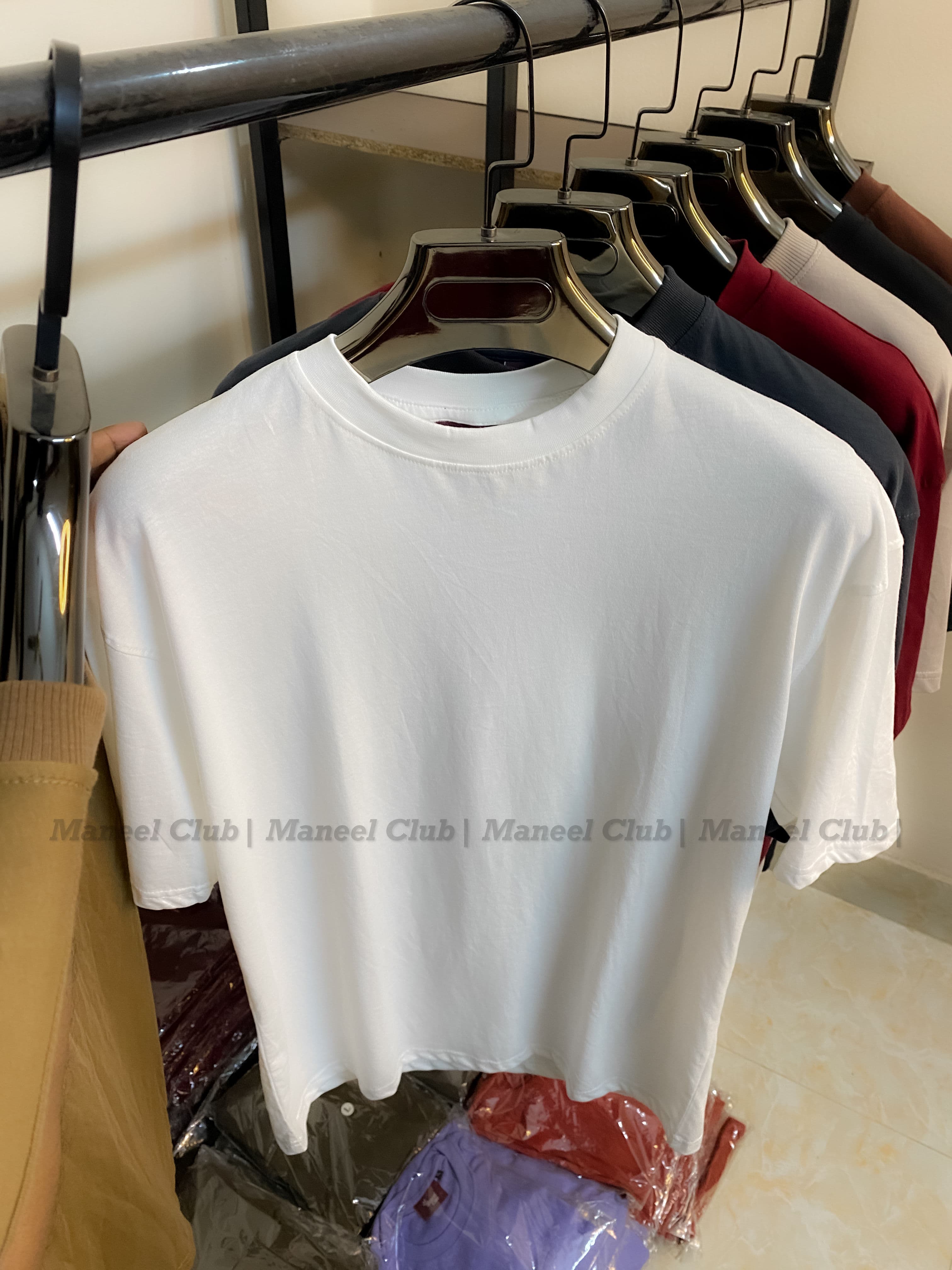 Heavyweight Essential Drop Tee - Thumbnail 7