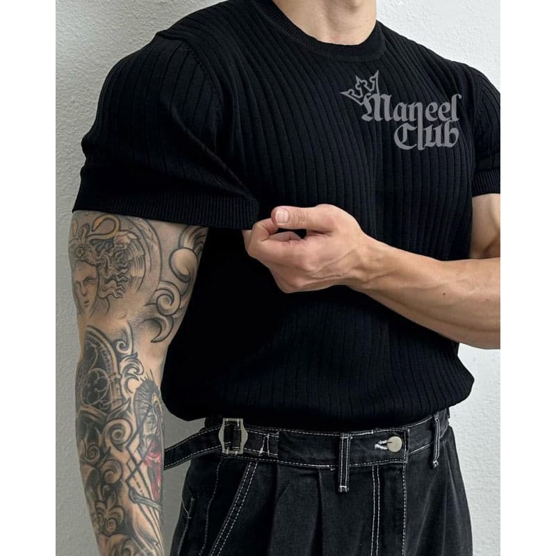 Old money Half Sleeve T shirt - Thumbnail 3