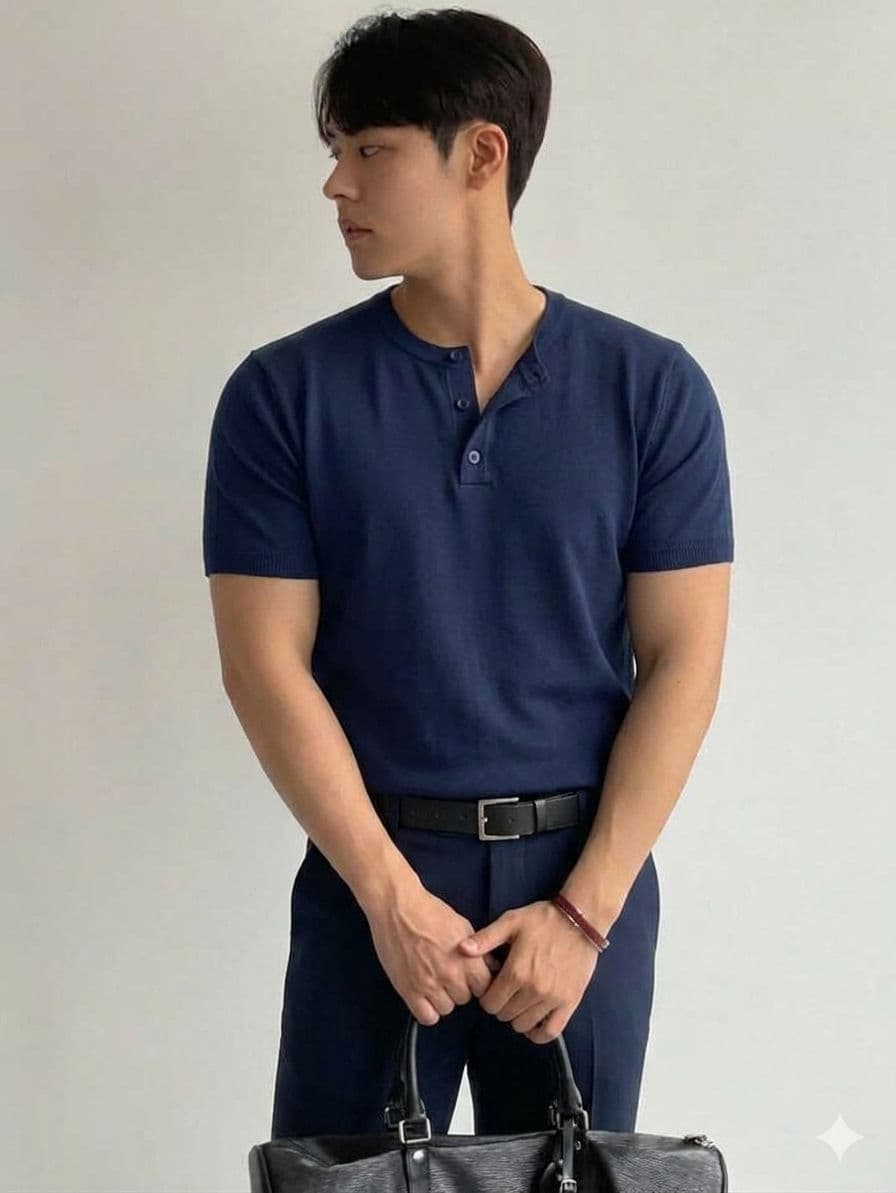 Henley T Shirt (Premium)