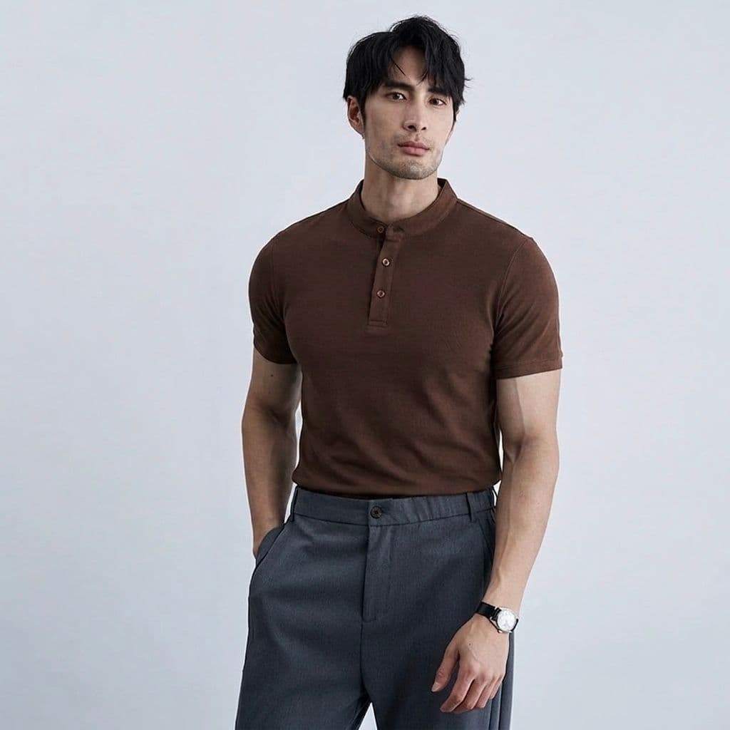 Henley T Shirt (Premium) - Thumbnail 8