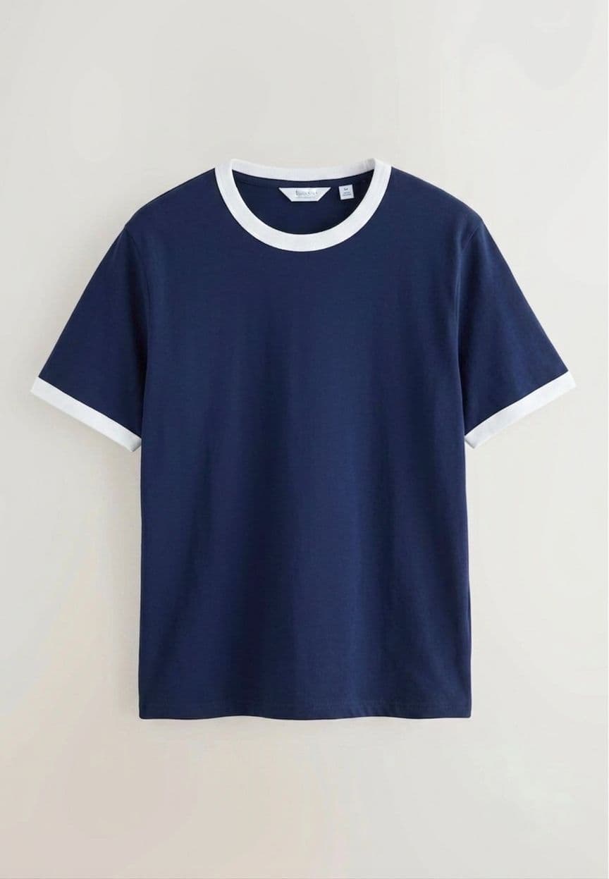 Ringer T shirt (Contrast) - Thumbnail 7
