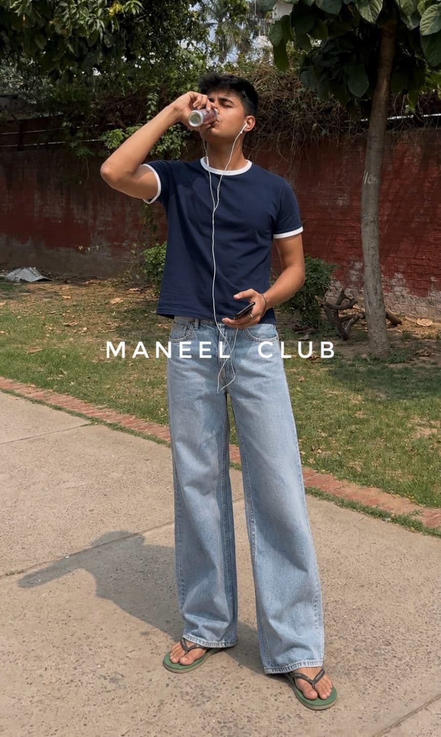 Ringer T shirt (Contrast) - Thumbnail 2